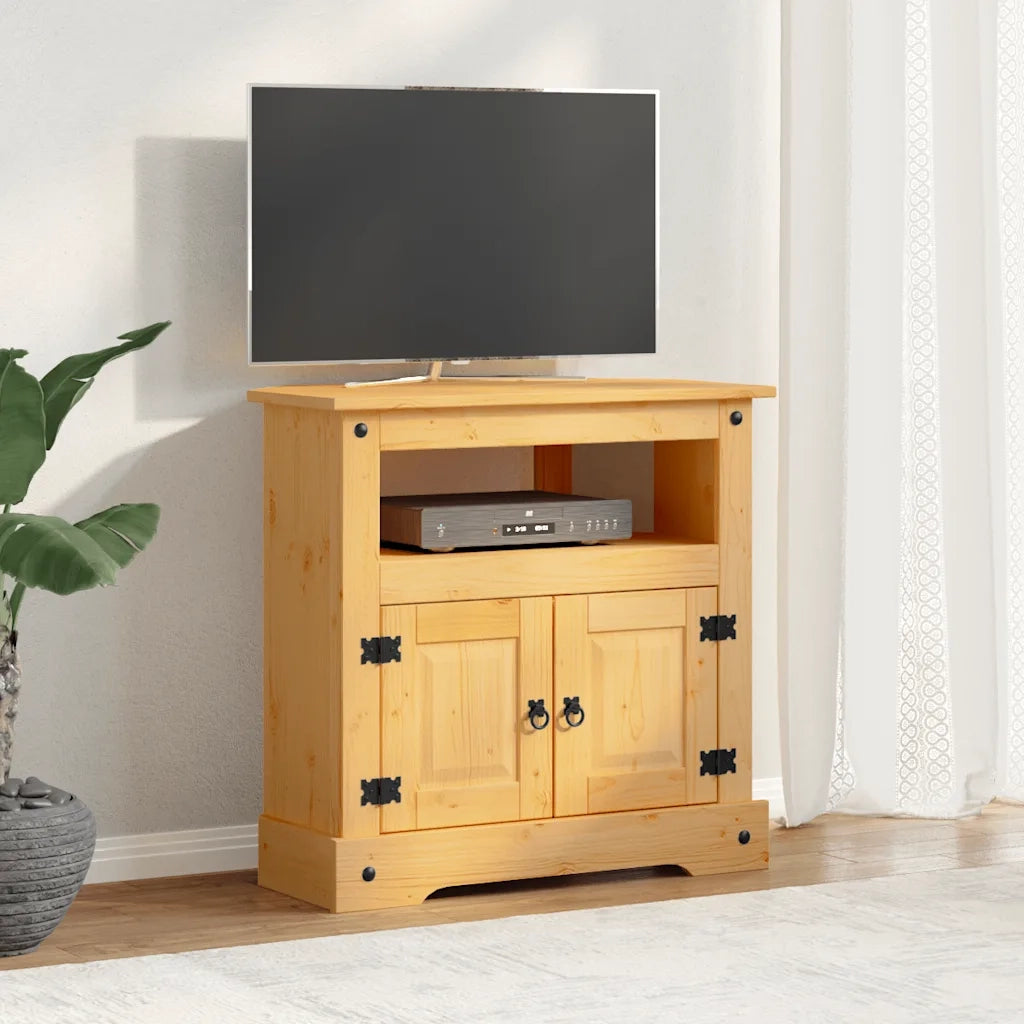 Tavolo Consolle | Tavolo d'Ingresso in Pino Messicano Corona Range 80x43x78 cm