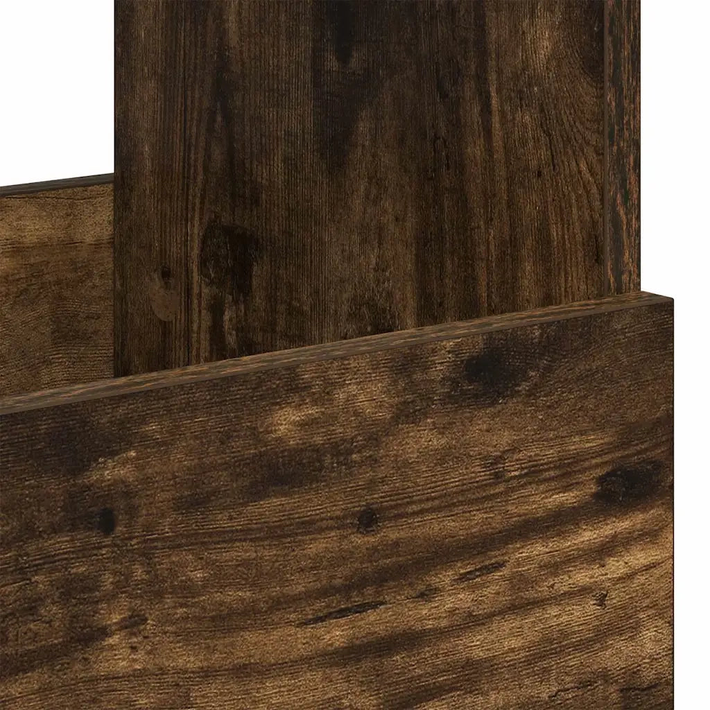 Scaffale per riviste Rovere fumé 68,5 x 30 x 45 cm 890988