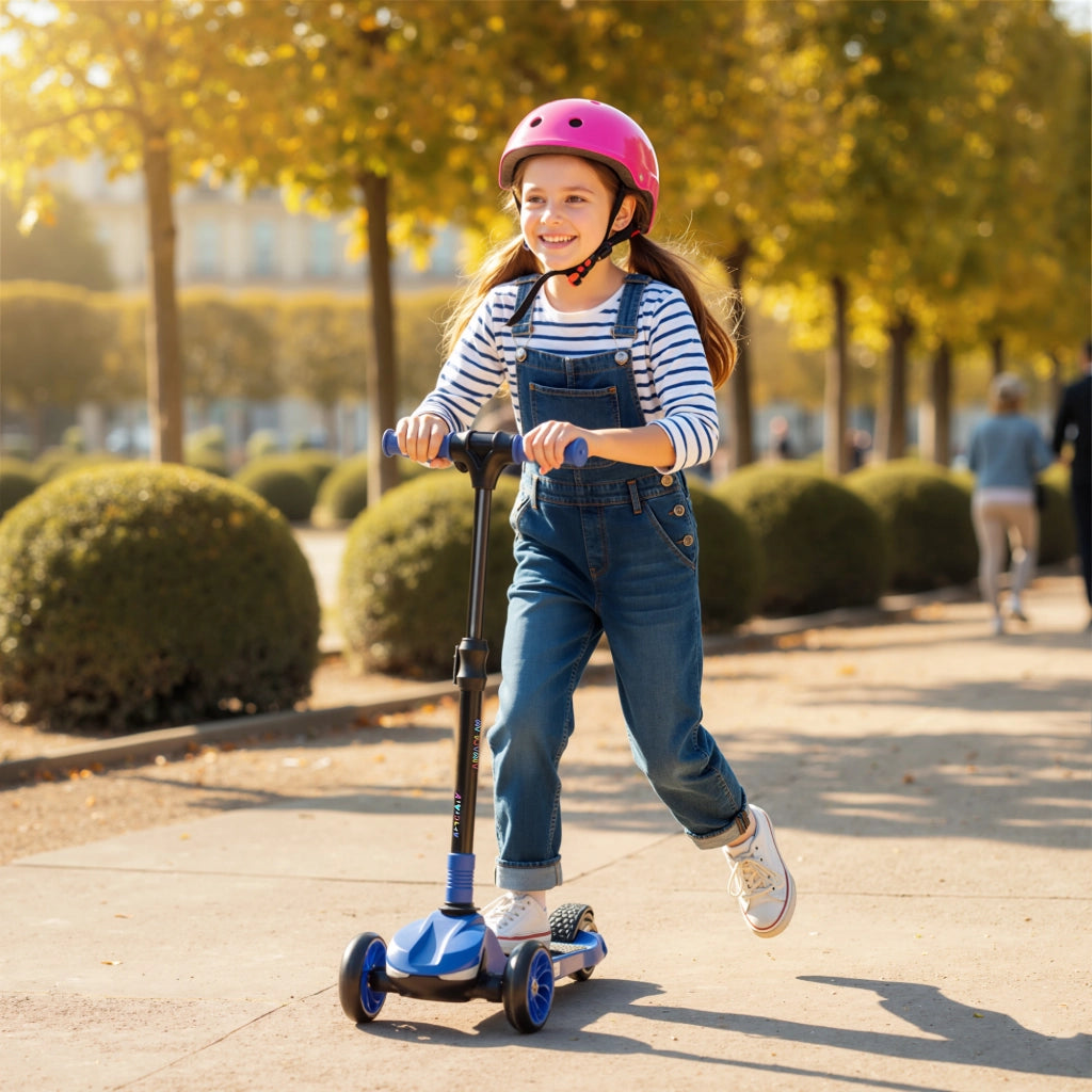 Trottinette Elettrica per Bambini ¨C zephmum ¨C Blu 64x29x83 cm