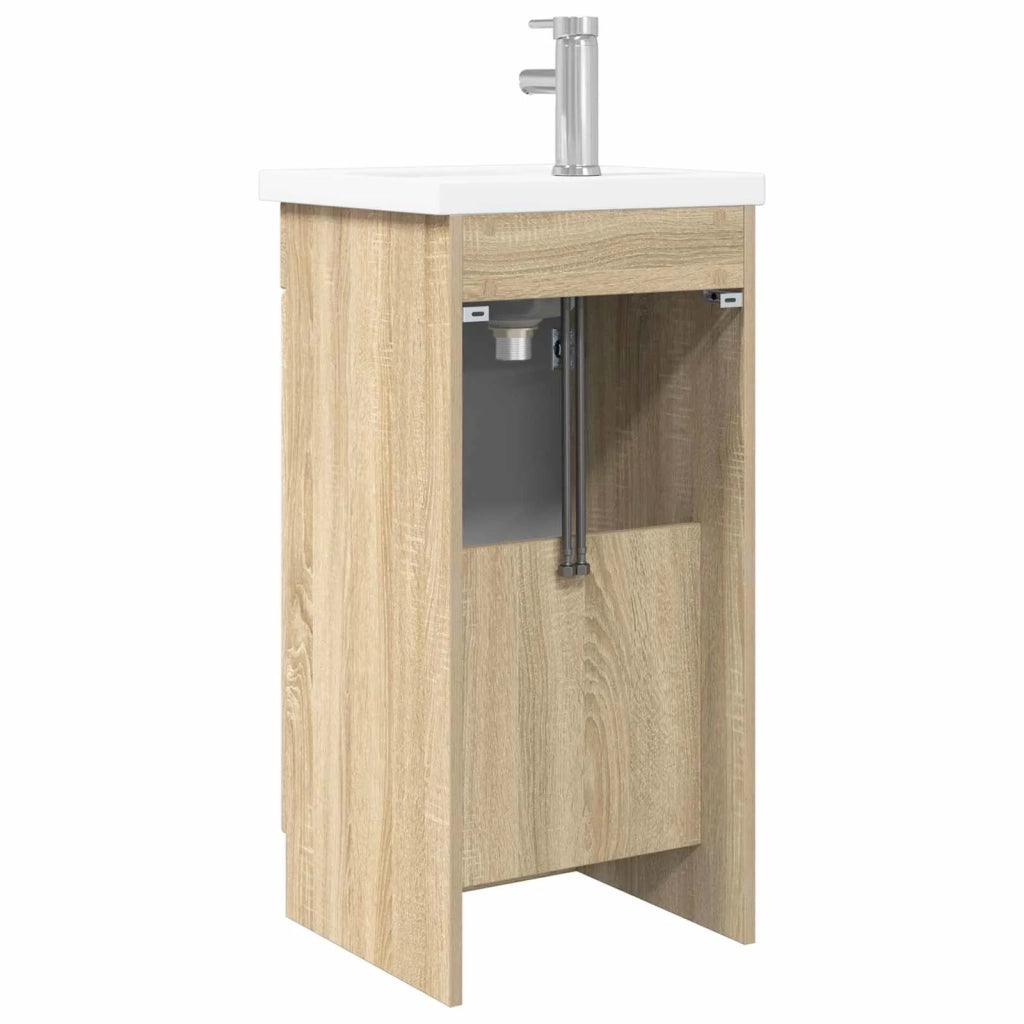 Mobile da bagno con lavabo Rovere Sonoma 42 x 40 x 84,5 cm 890086