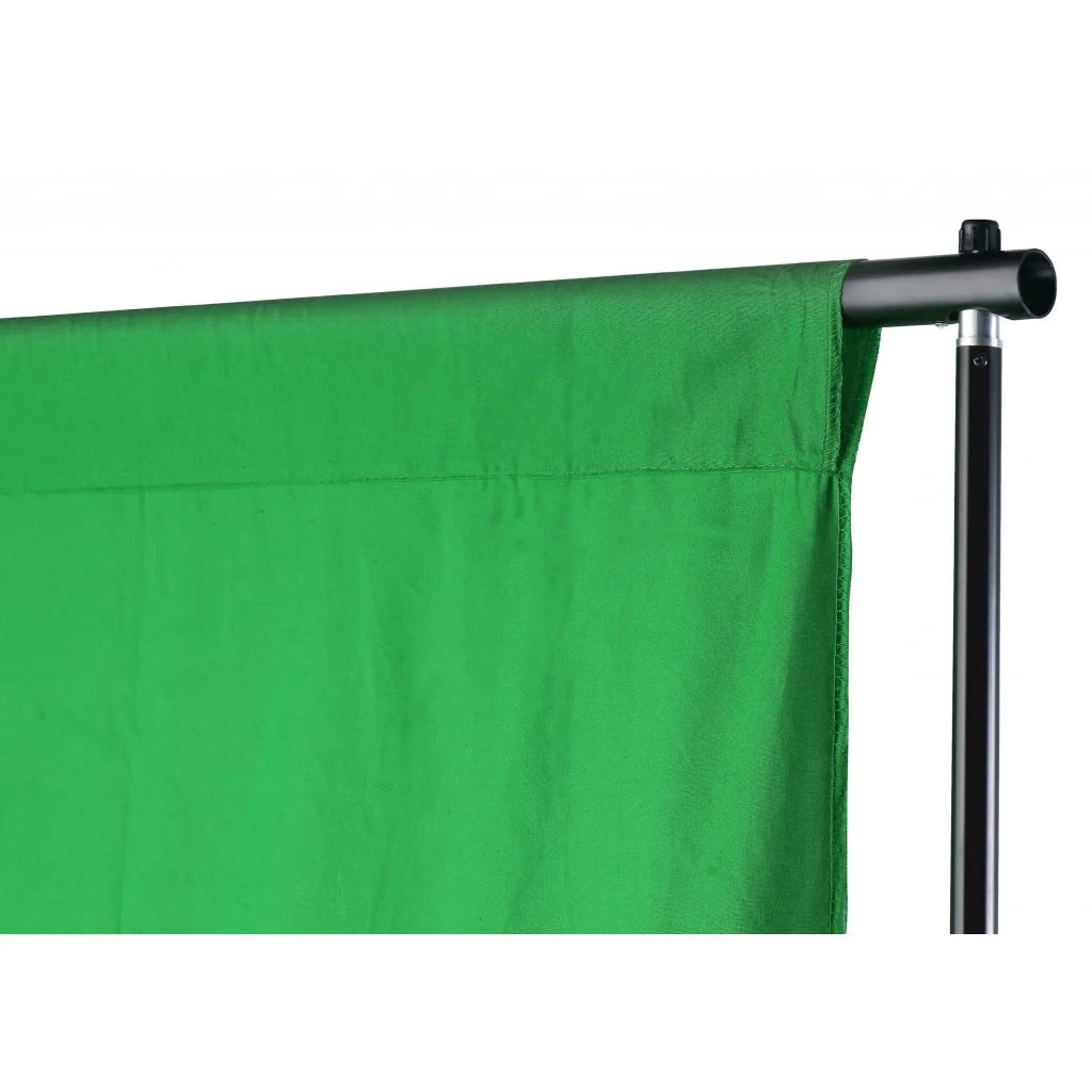 Kit completo per studio fotografico + schermo verde 3x5m senza soluzione di continuità per studio fotografico e video professionale 1802014/2