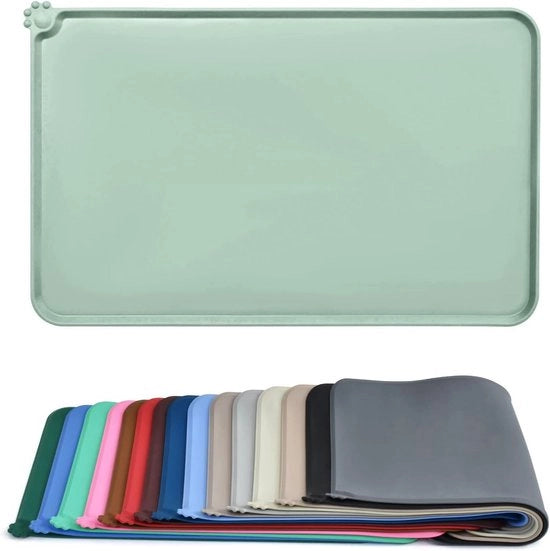 Matte Antislip per Animali da Cibo con Silicone Idrorepellente