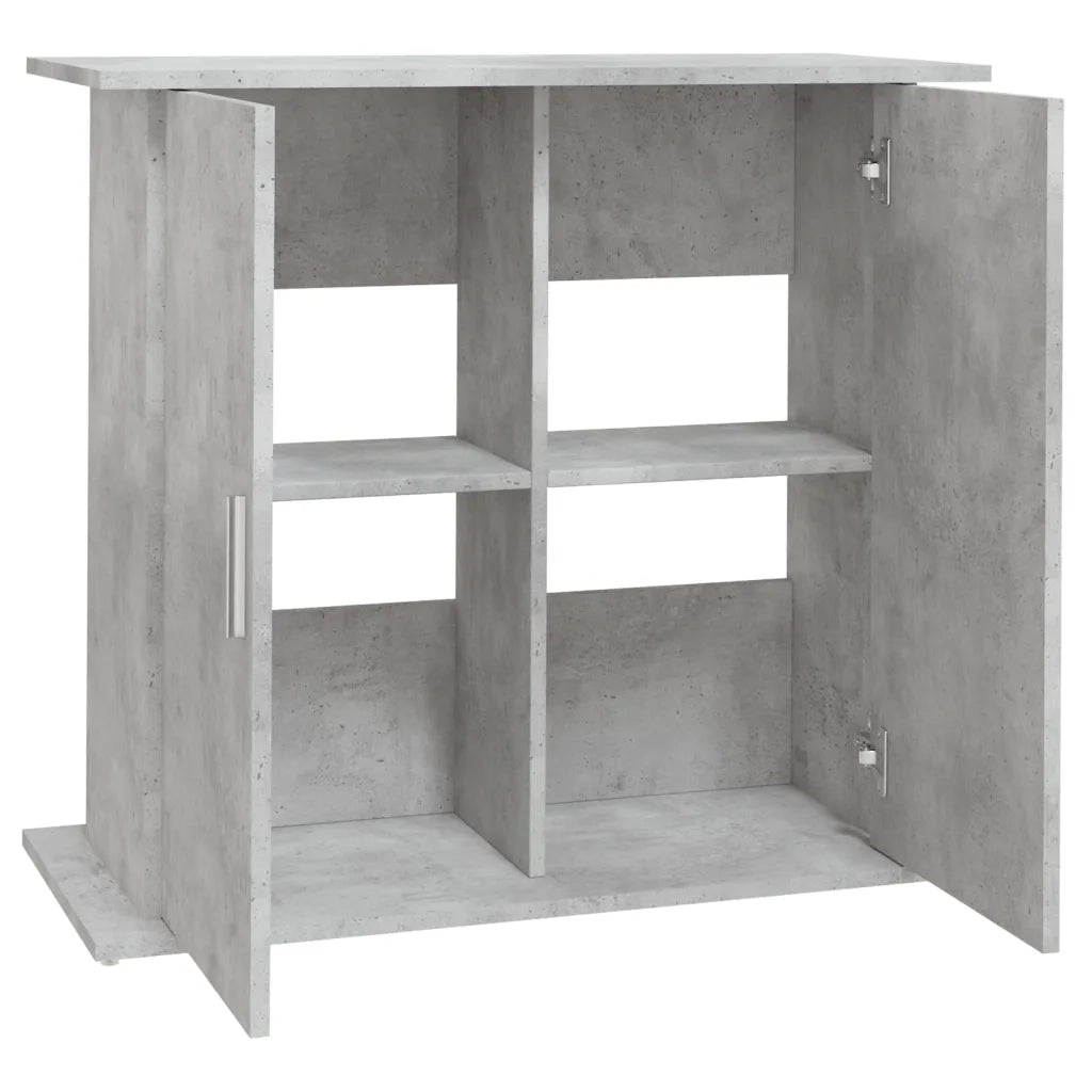 Supporto per acquario in cemento grigio 81x36x73 cm in legno ingegnerizzato CFW7215970