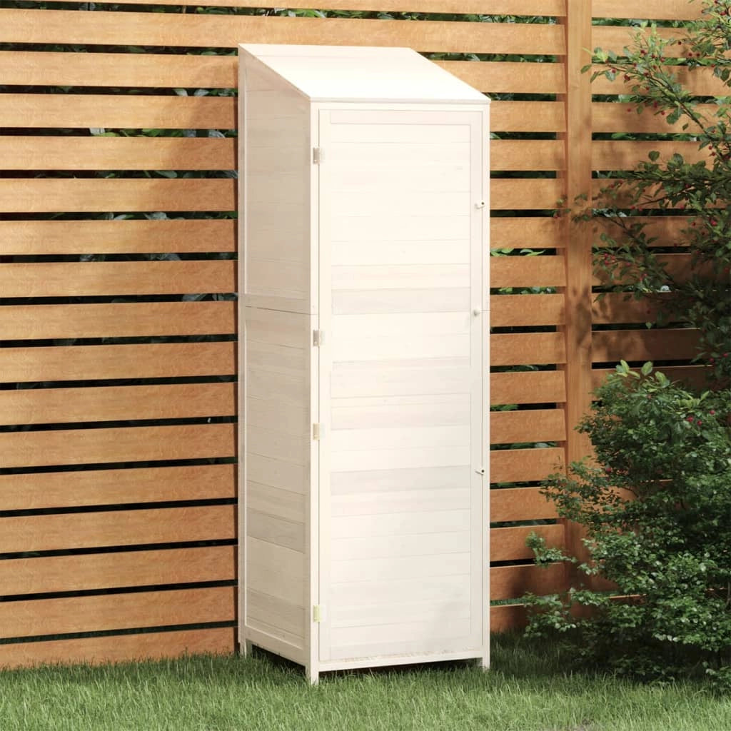 Casetta da giardino 55 x 52 x 174,5 cm in legno massello di abete bianco 02_0044053