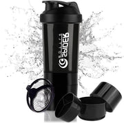 500 ml Mixatore di proteine - Shaker per acqua sportiva - Nero