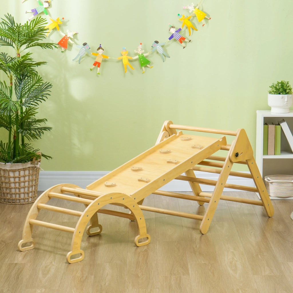 Struttura di arrampicata per bambini in legno ¨C zephmum ¨C 178x64.5x63 cm