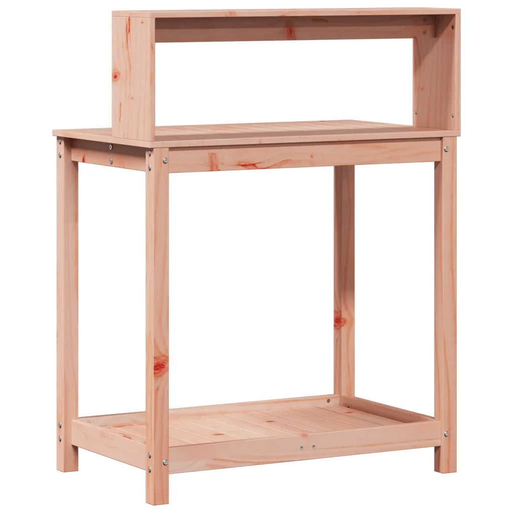 Tavolo Invaso con Ripiani 82,5x50x109,5 cm Massello Douglas CFW4651554
