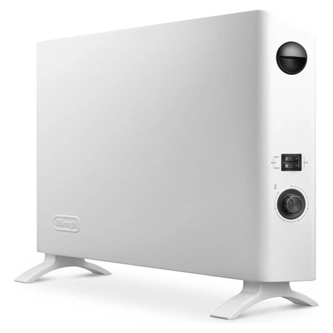 De'Longhi HSX2320F Slim Style Termoconvettore Elettrico con Ventilatore 2000 W 3 livelli di potenza colore Bianco