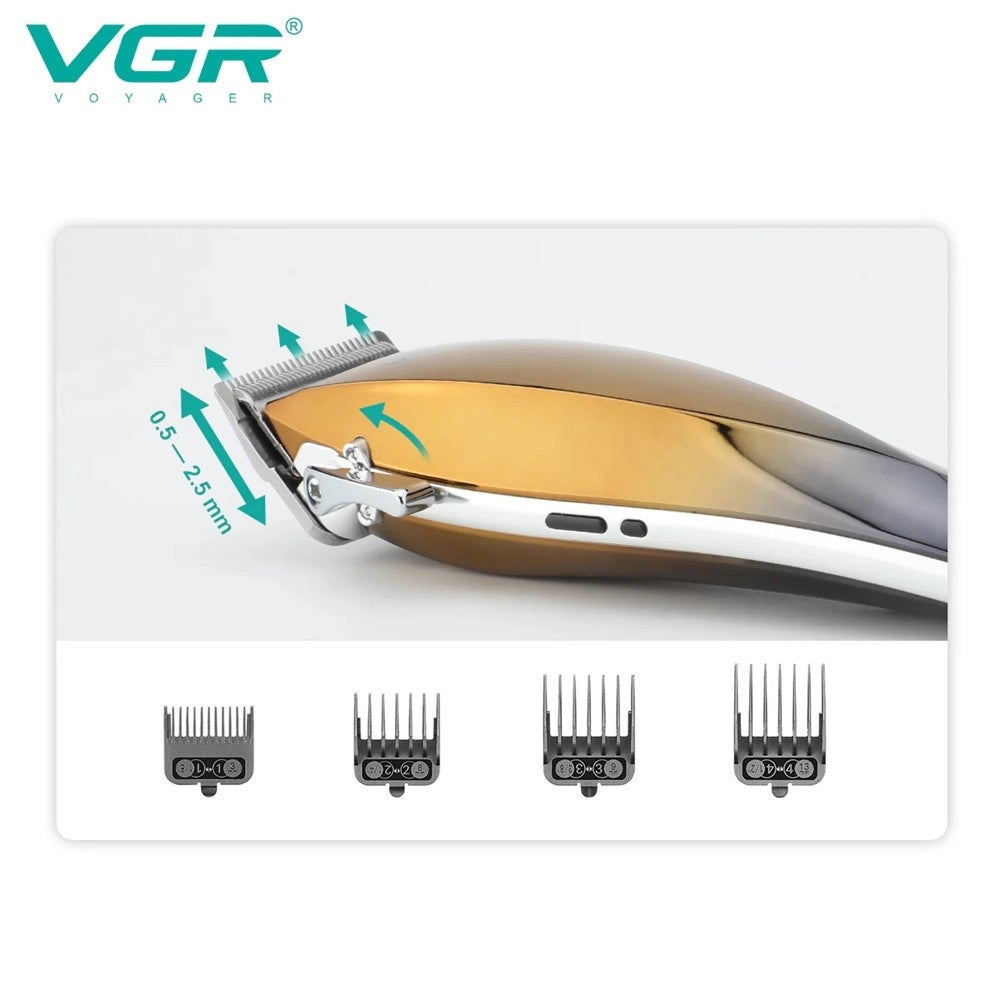 Tagliacapelli V-115 Display Digitale Professionale A Batteria Ipx4 Ricarica Usb