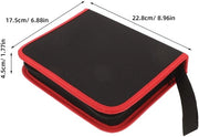 Organizzatore portatile per attrezzi e macchine da foro - dimensioni 22,8 x 22,8 x 22,8 cm - organizzatore per macchine da foro - adatto per scocciature da 1/4