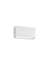 Applique da Esterno a LED in Pressofusione di alluminio Bianco Opaco