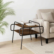 Tavolino da salotto Rovere Fumo 50 x 50 x 51 cm 8007752