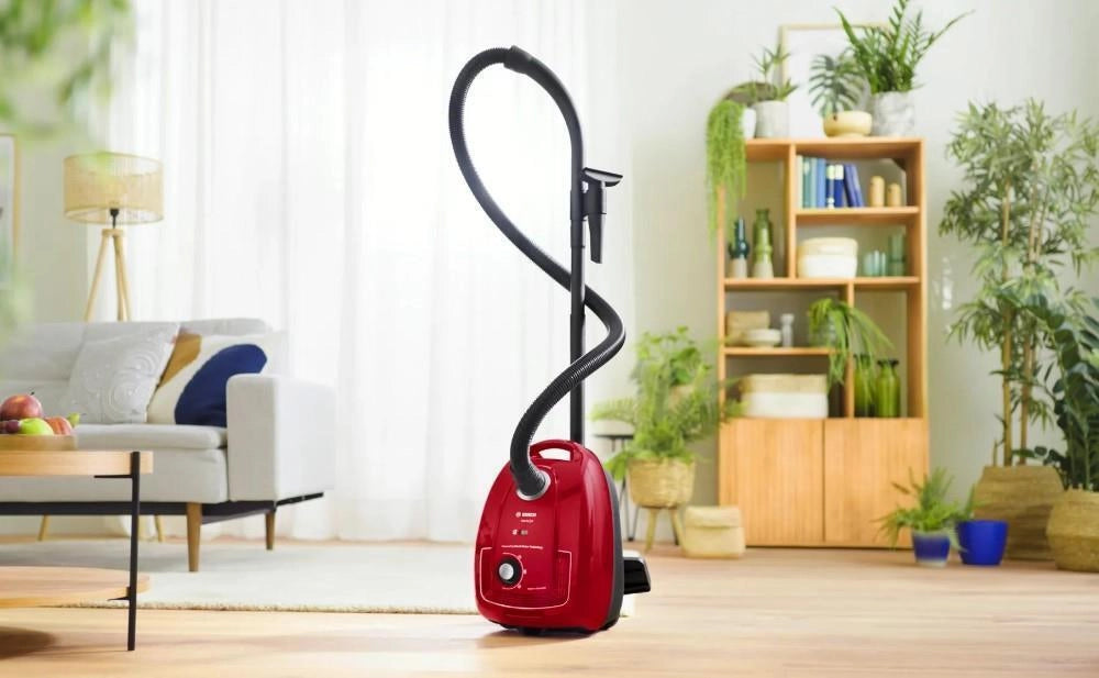 Bosch Serie 4 BGD38RD1H aspirapolvere a traino 4 L Aspiratore a cilindro Secco 600 W Sacchetto per la polvere