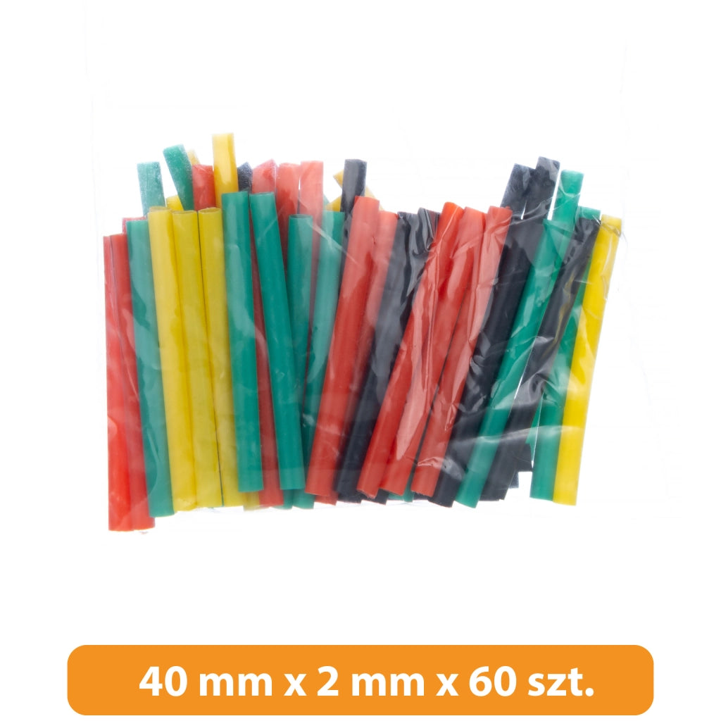 Set di Tubetti Termorestringenti Rosfix – 328 Pezzi | Poliolefina, 8 Dimensioni, 5 Colori
