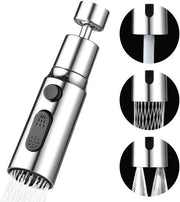 Sproeikop per rubinetto cucina - 360° girevole - 3 posizioni - Sostituisce il rubinetto a bolle - Luminario - Accessori cucina - Adatto per rubinetti M22