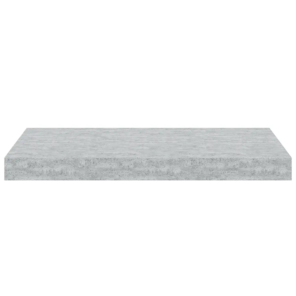 Scaffali a Parete 4 pz Grigio Cemento 50x23x3,8 cm in MDF cod mxl 65700