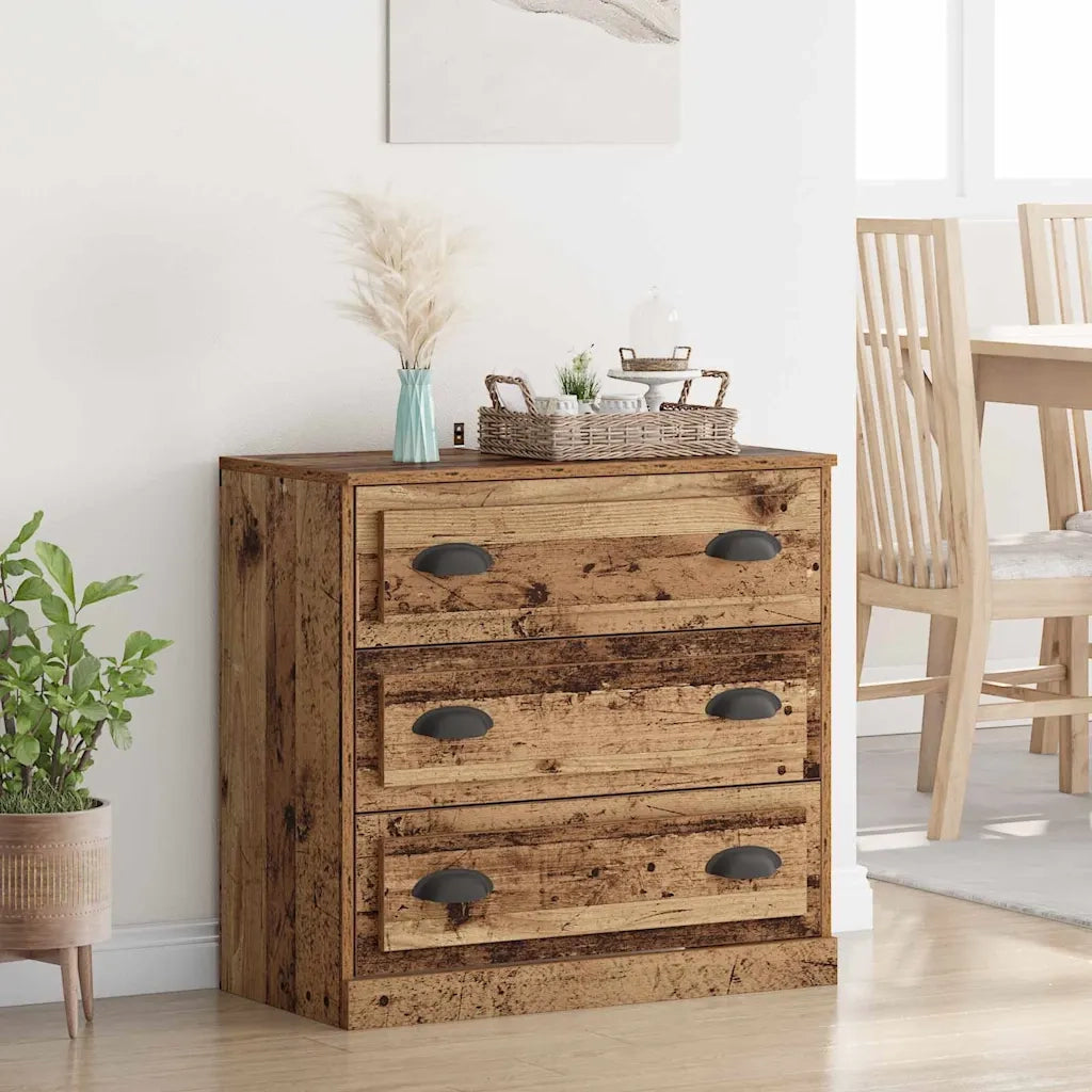 Credenza-Buffet-Armadio da cucina Legno vecchio 70 x 35,5 x 67,5 cm Legno multistrato 764751
