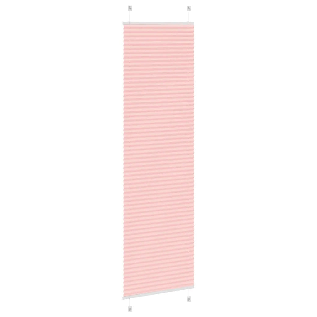Tenda Plissettata Rosa 65x200 cm Larghezza Tessuto 64,4 cm 4015459