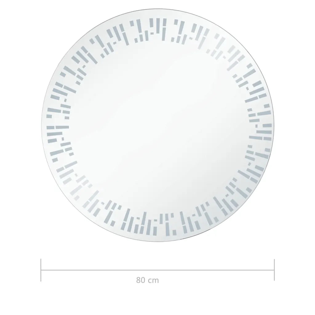 Specchio a LED per Bagno-Specchio Decorativo 80 cm 459421