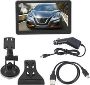 Navigatore GPS Portatile 7 Pollici con Navigazione 2D/3D e Funzione di Ricarica USB