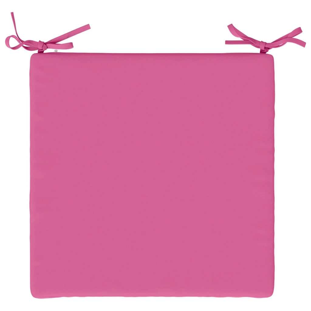 Cuscini per Sedia in 4 Pezzi SOEST 4 pz 100% Poliestere Rosa 944348