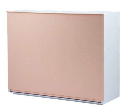 Scarpiera Salvaspazio Modulare Liscia Cipria 51,5 x 39 x 16 cm Belli&Forti
