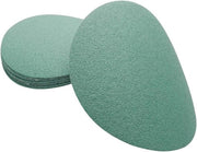 10 pezzi 125 mm 40-3000 grani Dischi abrasivi con anello e gancio - Disco abrasivo circolare - adatto per Dischi abrasivi P40 3000# Verde .