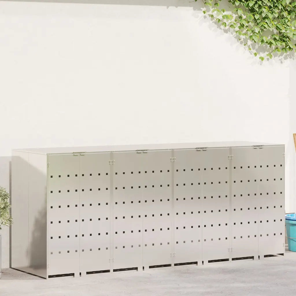 Contenitore per Rifiuti per 3 Bidoni 340 x 77.5 x 115.5 cm