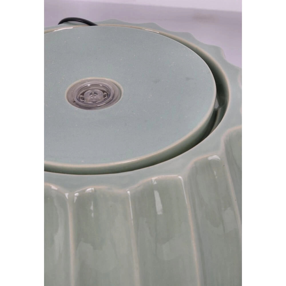 Fontana da Interno in Ceramica con Luce LED Costolata - ILY