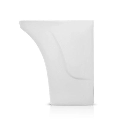 Coppia muriccioli in ceramica per installazione lavatoi in ceramica