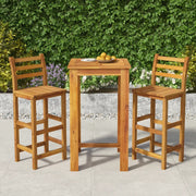 Set da Bar da Giardino 3 pz in Legno Massello di Acacia 3154390