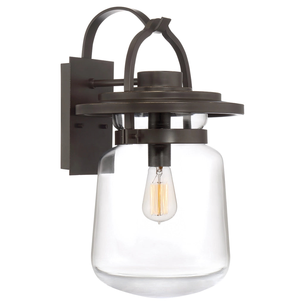 Applique esterno Lasalle bronzo E27 60W IP44 Quintiesse