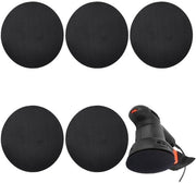 Set di dischi per adesivo a clip 15 cm - Pacchetto da 5 - Autoadesivi - Nylon resistente - Morso robusto - Adatto per macchine per la lisciatura - Set di dischi per abrasione