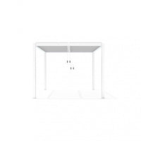Pergola Bioclimatica 3x4 m in Alluminio Bianco