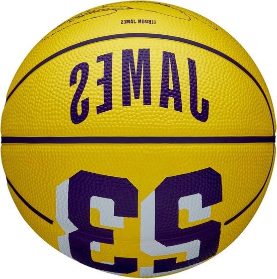 Icona di Giocatore NBA Esterno Pallacanestro - Misura 7-29.5" e Mini Misura - Resistente a tutte le condizioni meteorologiche Anello Pallacanestro