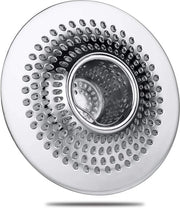 Zeef per l'acqua di scarico, zeef per l'acqua di scarico in acciaio inossidabile, lavello per cucina, setaccio per capelli, zeef per doccia, setaccio per l'acqua di scarico, setaccio per lavello, facile da pulire