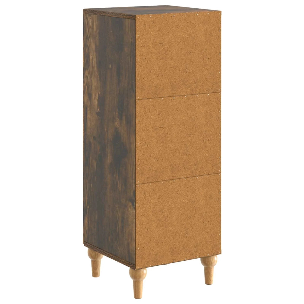 Credenza Rovere Fumo 33 x 34,5 x 90 cm Legno ingegnerizzato