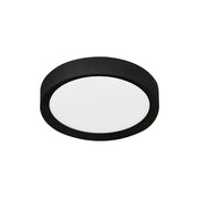 PLATE – Plafoniera LED da Soffitto 15W IP54 CRI90, CCT Switch 2700-3000-4000K, Struttura in Alluminio Nero - Rossini Illuminazione