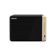 Qnap ts-664 nas tower intel® celeron® n5095 8 gb ddr4 0 tb qnap qts nero, bronzo - TS-664-8G
