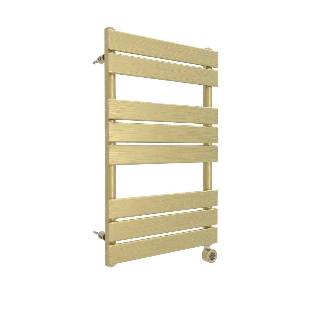 Termoarredo elettrico 800x500 oro spazzolato interasse 450 | Andromeda