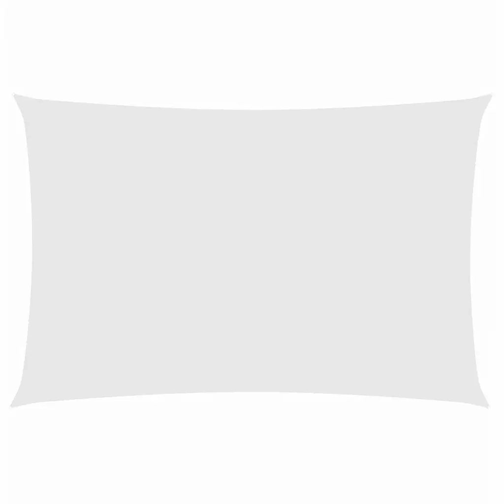 Vela Ombreggiante-Parasole a vela Oxford Rettangolare 2x5 m Bianco