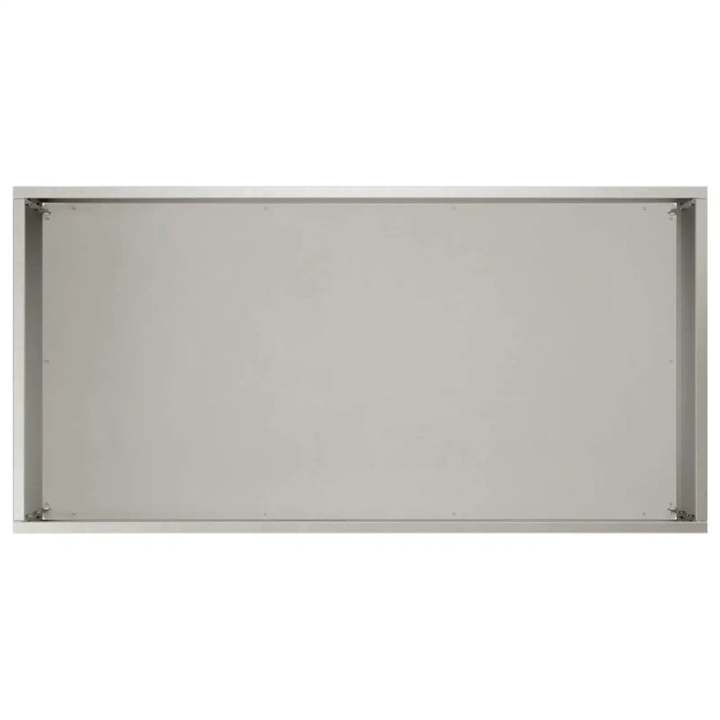Vaso da giardino Argento 60 x 30 x 40 cm Acciaio Inox 8005562