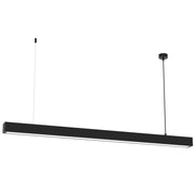 Lampada a sospensione Lungo 124 cm T8 nero Milagro