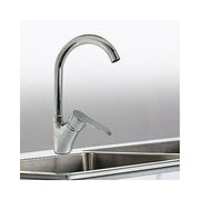 Trade Shop - Rubinetto Miscelatore Lavello Cucina Canna Alta Curva Modello Londra 52343a -