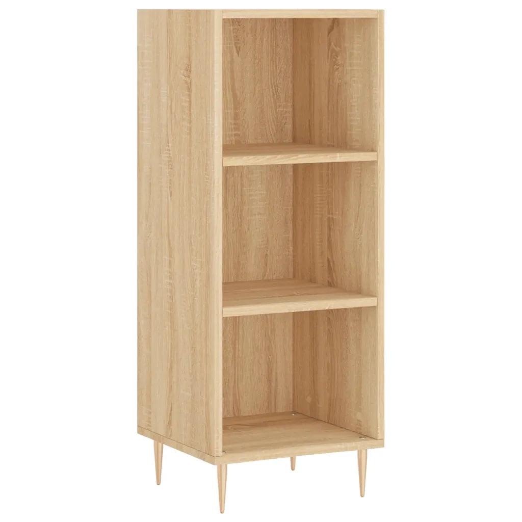 Credenza Rovere Sonoma 34,5x34x180 cm in Legno Multistrato 3199356