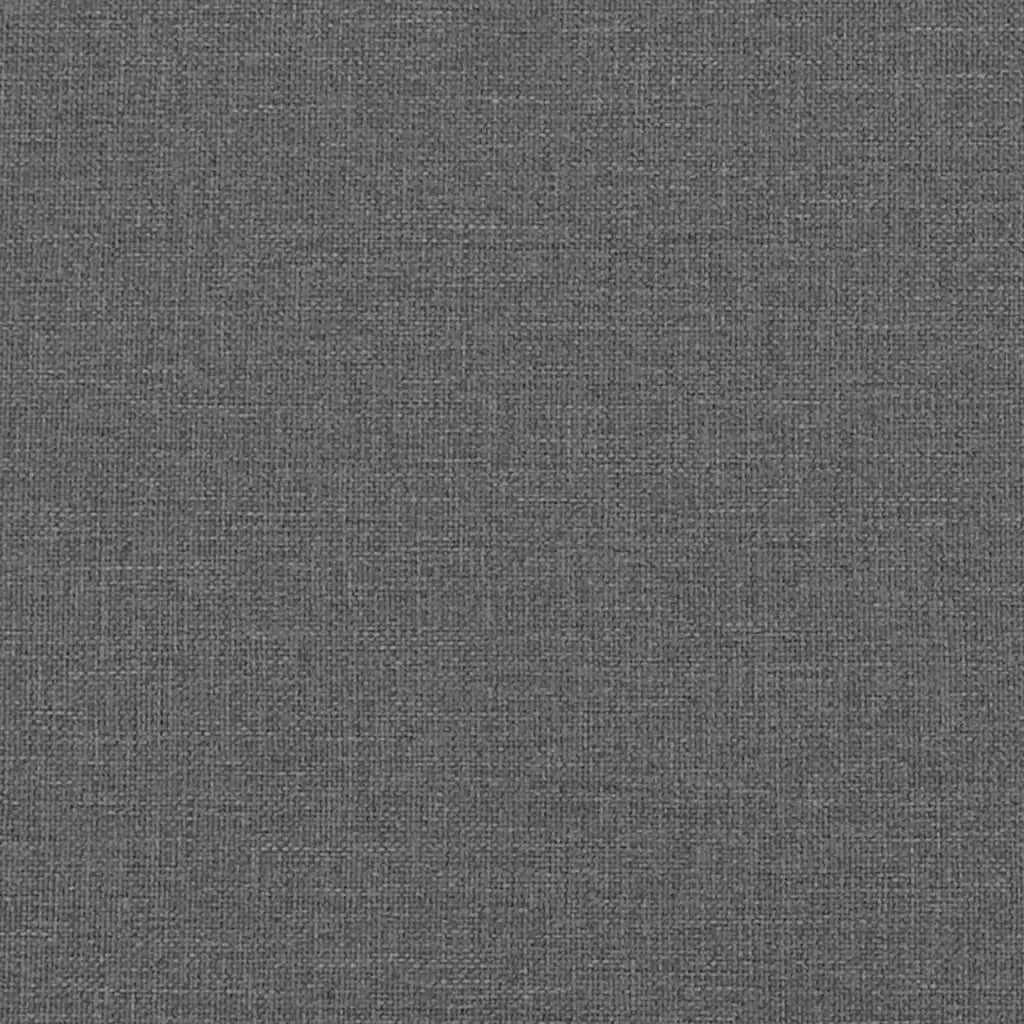 Cornice del letto ad angolo Grigio scuro 90 cm x 190 cm 42016182