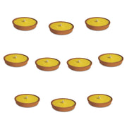 Candela alla Citronella per Giardino in Terracotta 10 Pz Verdelook Formato: 14 cm