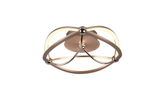 Plafoniera da Interno a LED in Metallo Ottone Opaco