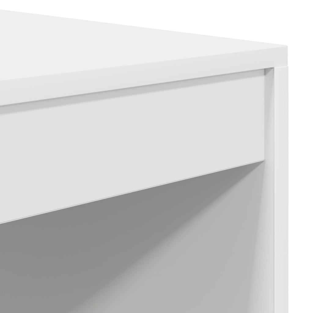 Scrivania Bianca Truciolare 100 x 50 x 76 cm Magazzino