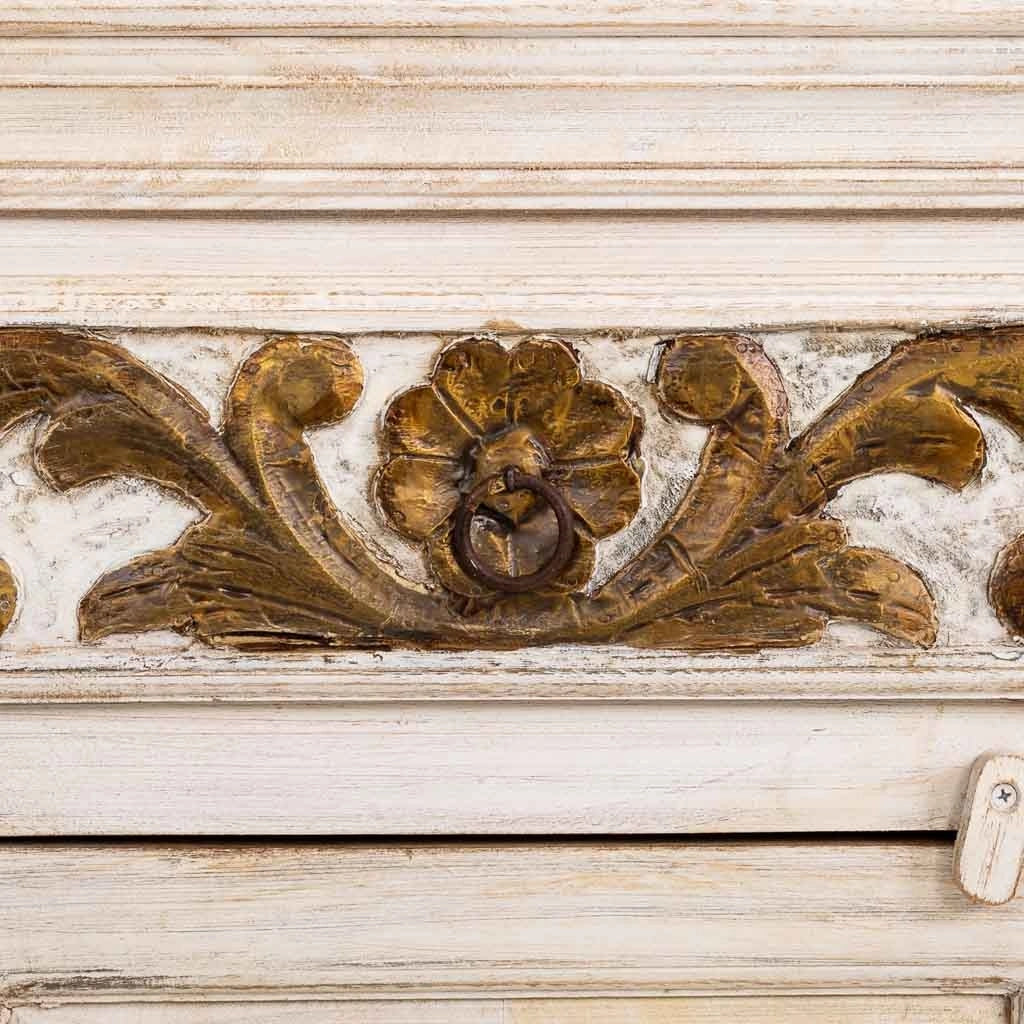 Credenza in legno marrone 153x41x90h